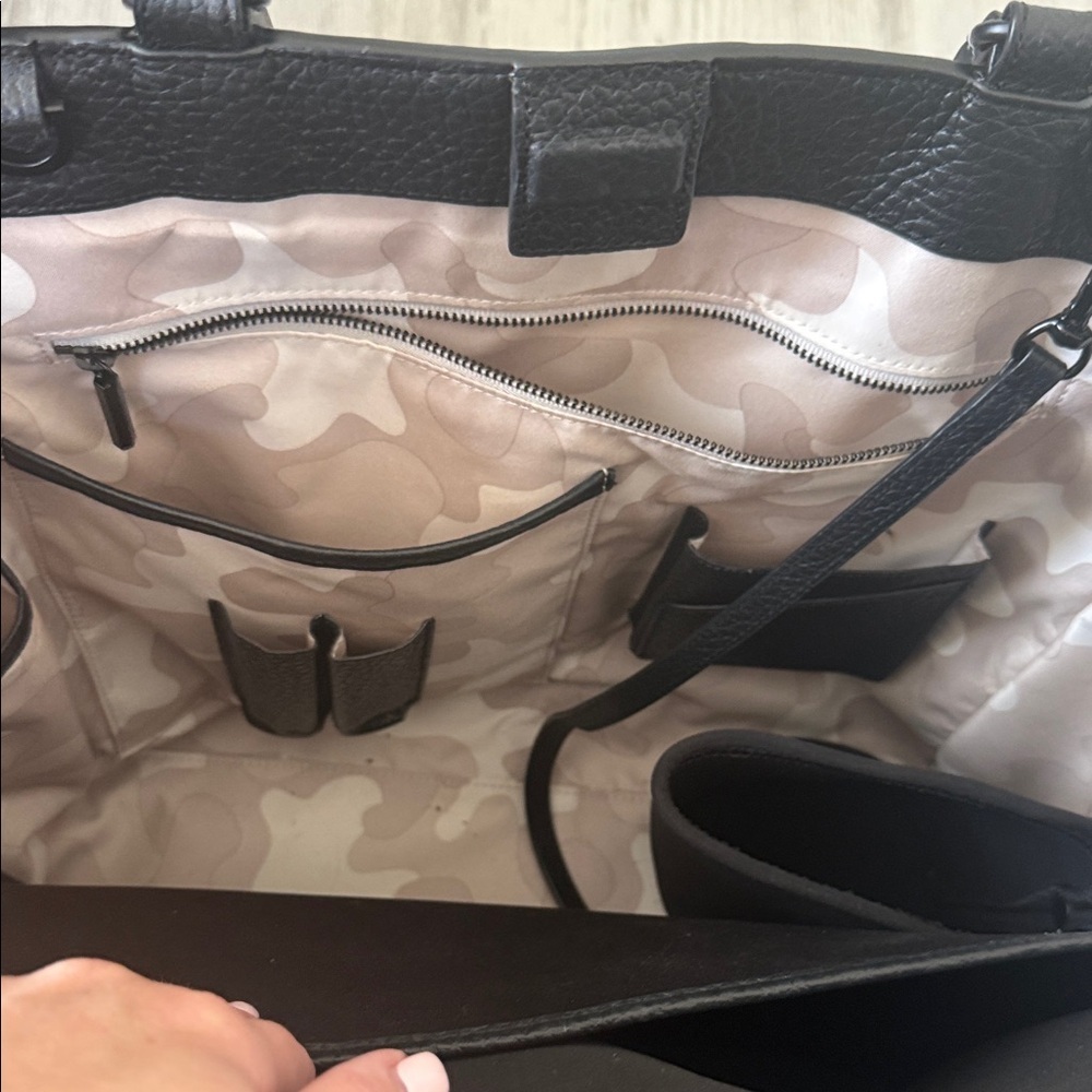 Dagne Dover Allyn leather work bag - Picture 3 of 10